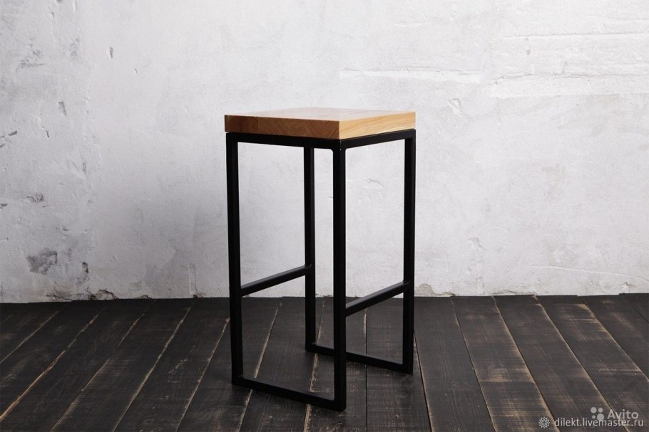 Барный стул лофт-3