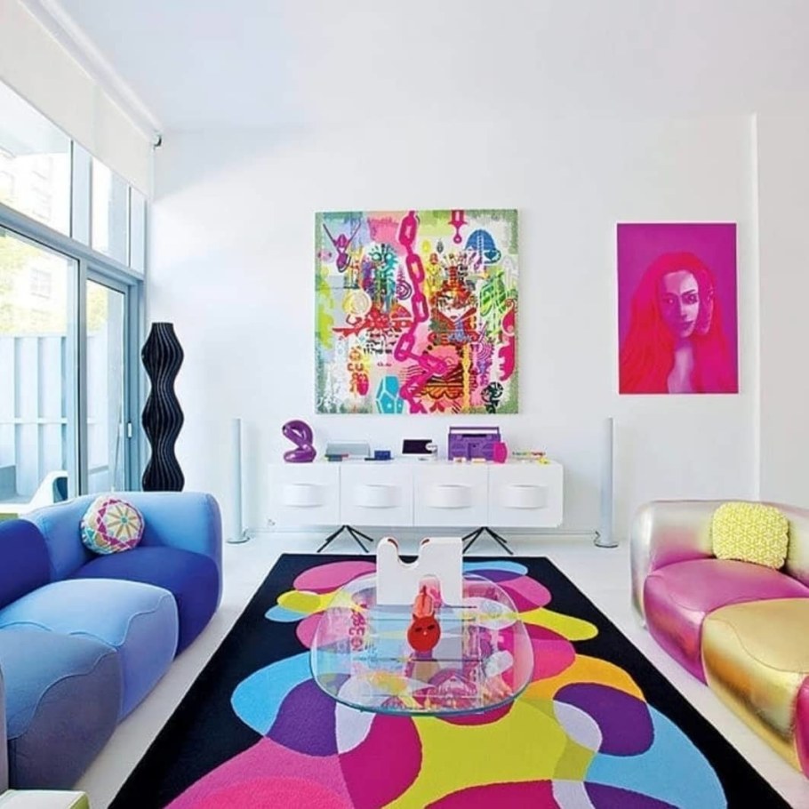 Интейнер в стиле поп арт