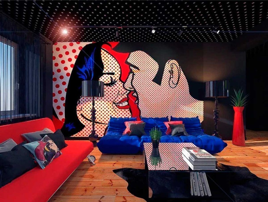 Комната в стиле ПАПАРТ