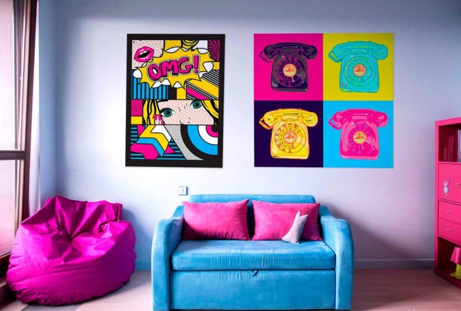 Квартира в стиле Энди Уорхола