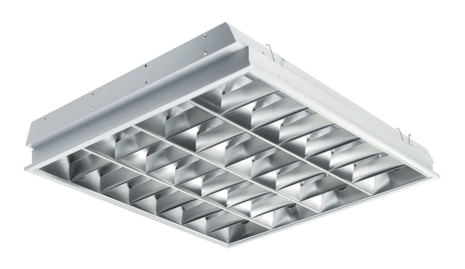 Светильник потолочный с люминесцентными лампами 4х18 Армстронг