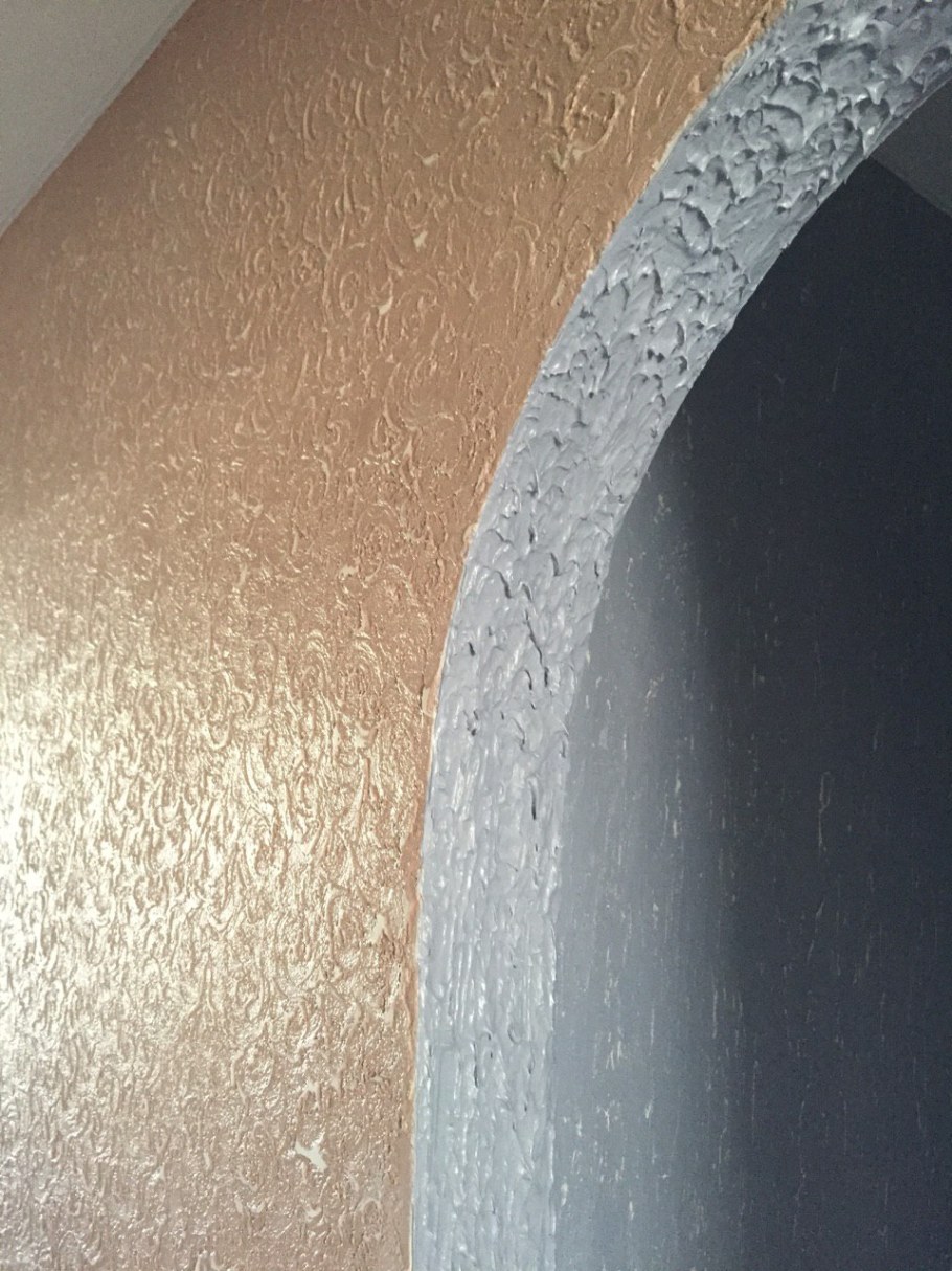 Декоративная штукатурка арка