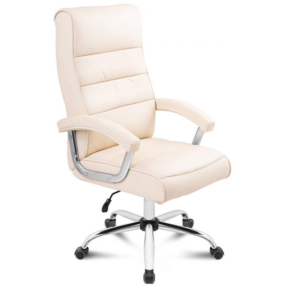 Кресло офисное бежевое