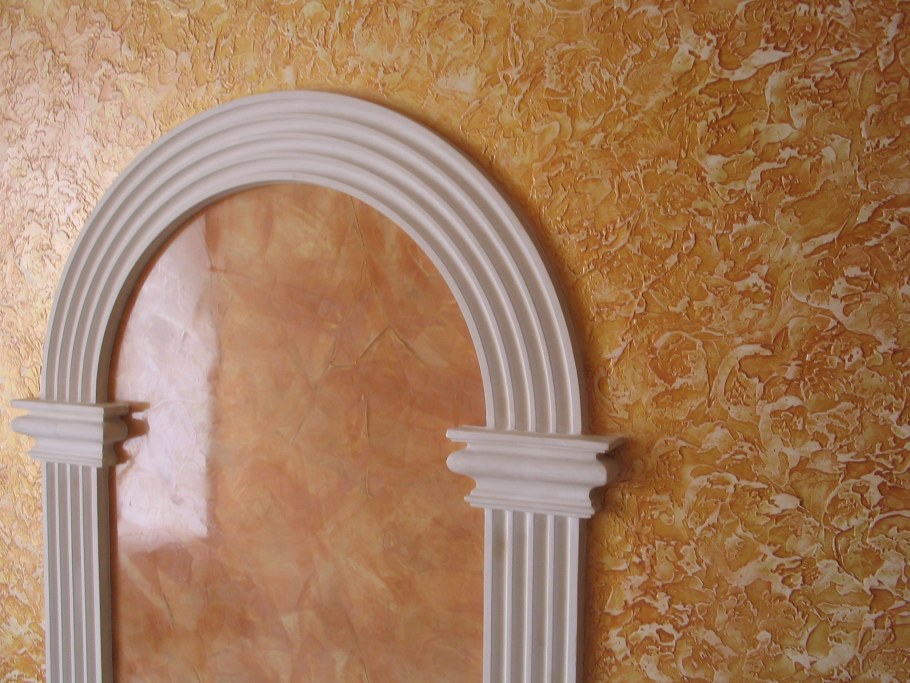 Декоративная штукатурка арка