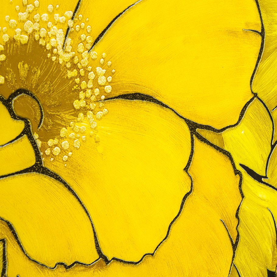 Желтые обои