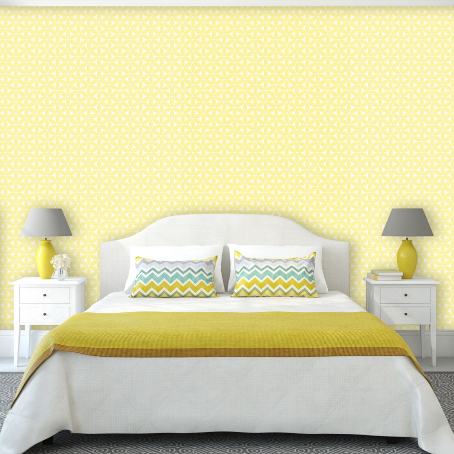 Обои флизелиновые желтые