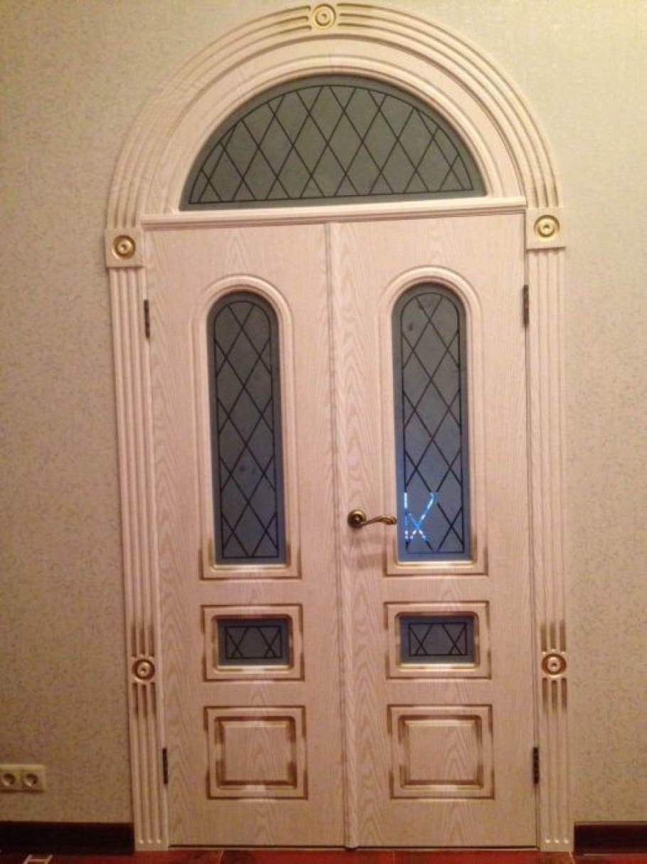 Дверь книжка с фрамугой межкомнатная