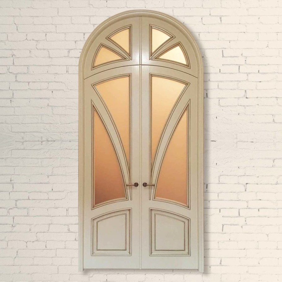 Межкомнатная арочная дверь токс