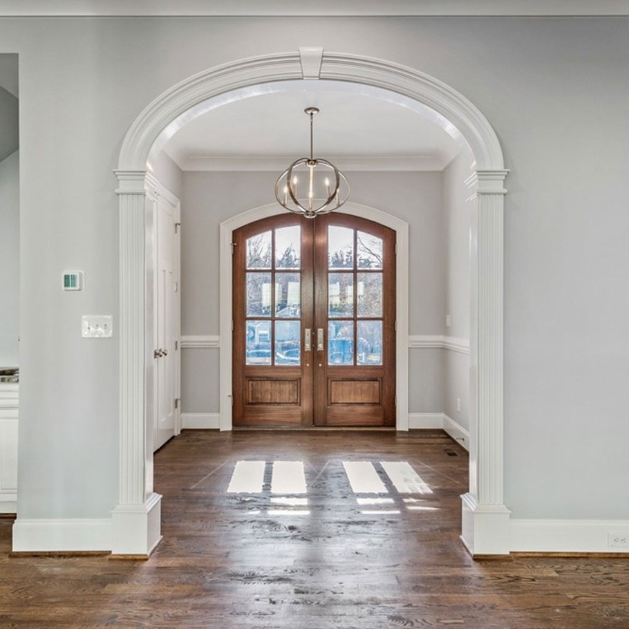 Арочные двери входные Технострой