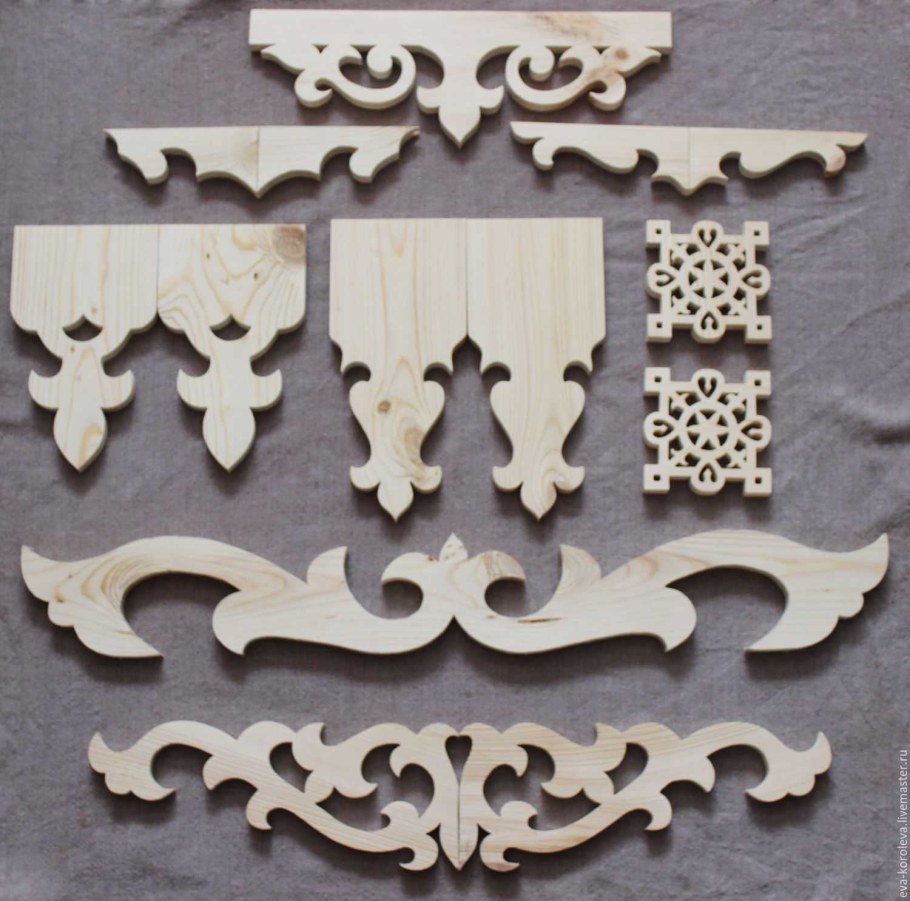 Прорезная домовая резьба наличники