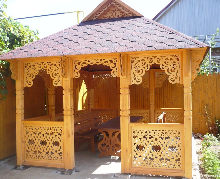 Пропильная ажурная резьба