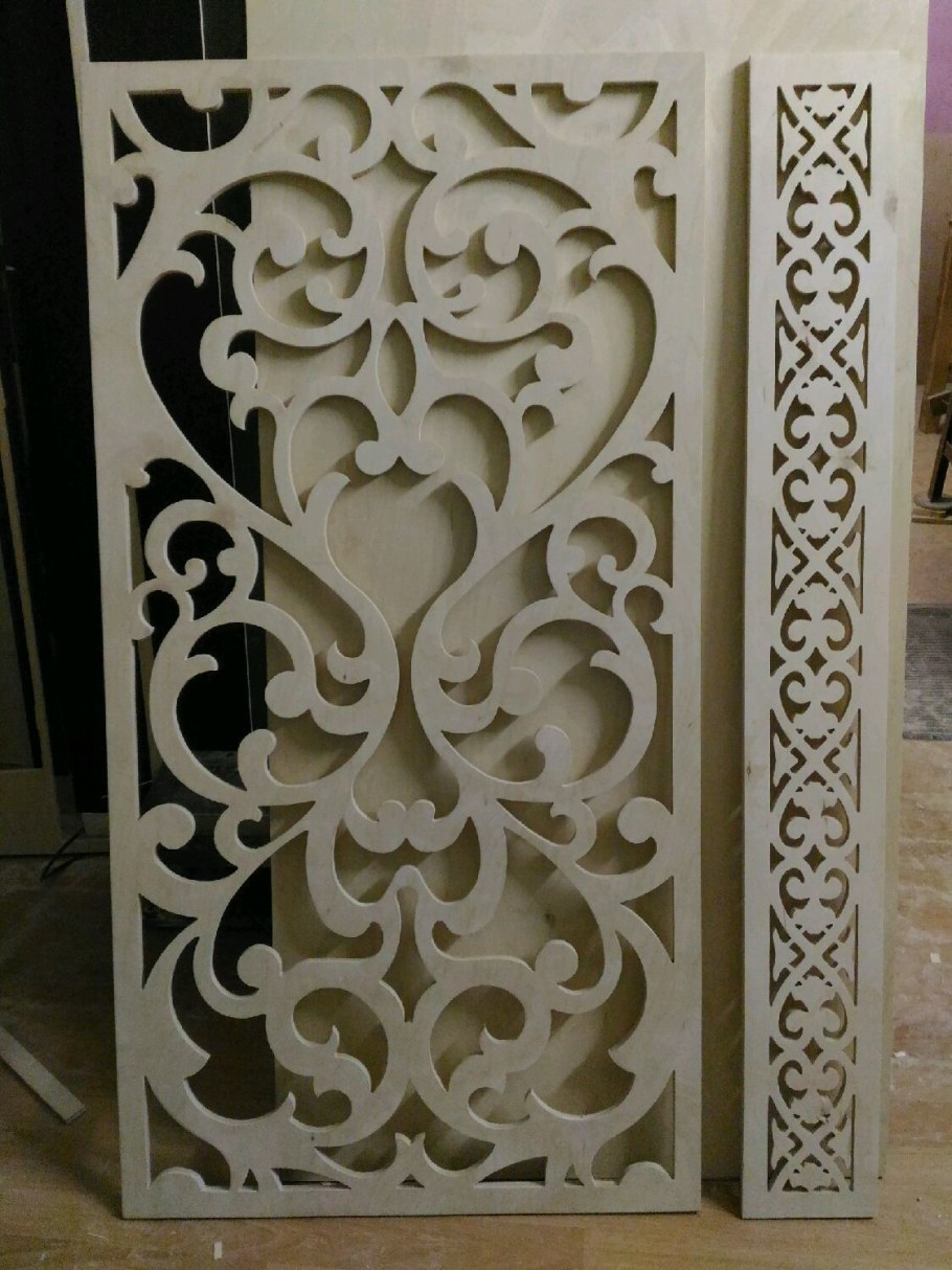 Прорезная пропильная резьба по дереву