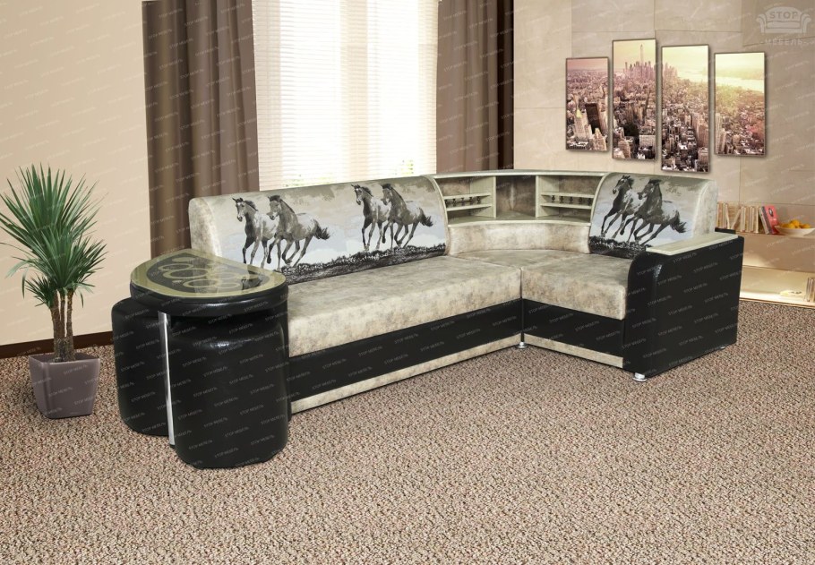 Угловой диван Люкс стоп-мебель