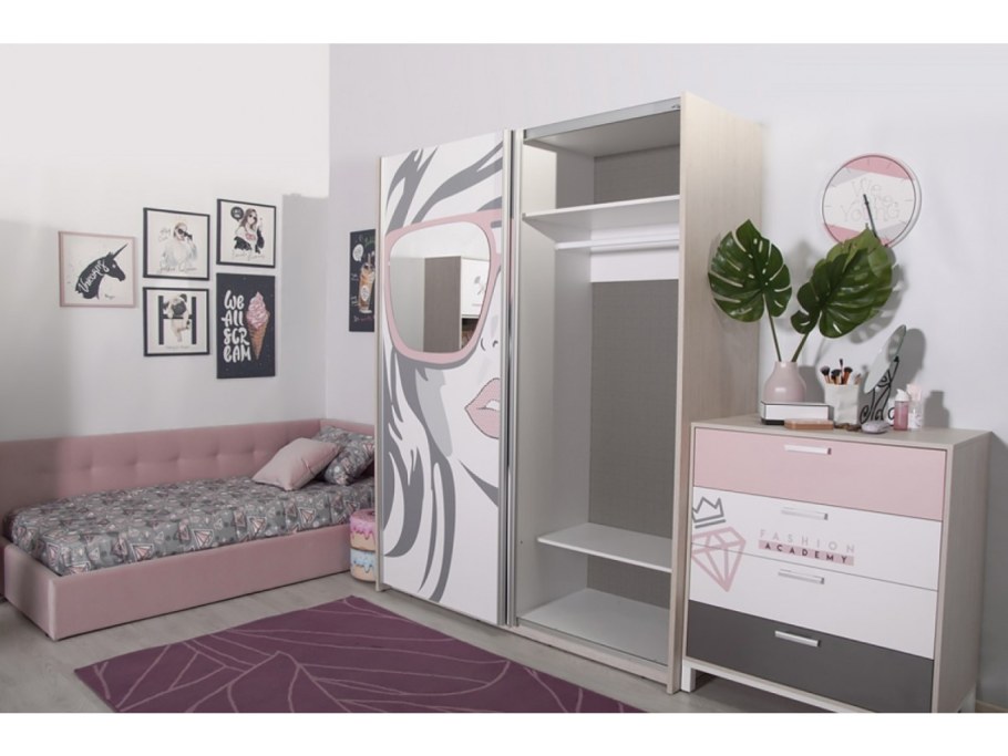 Ф-ка Мирлачева шкаф- купе "Соло" (Барбара)