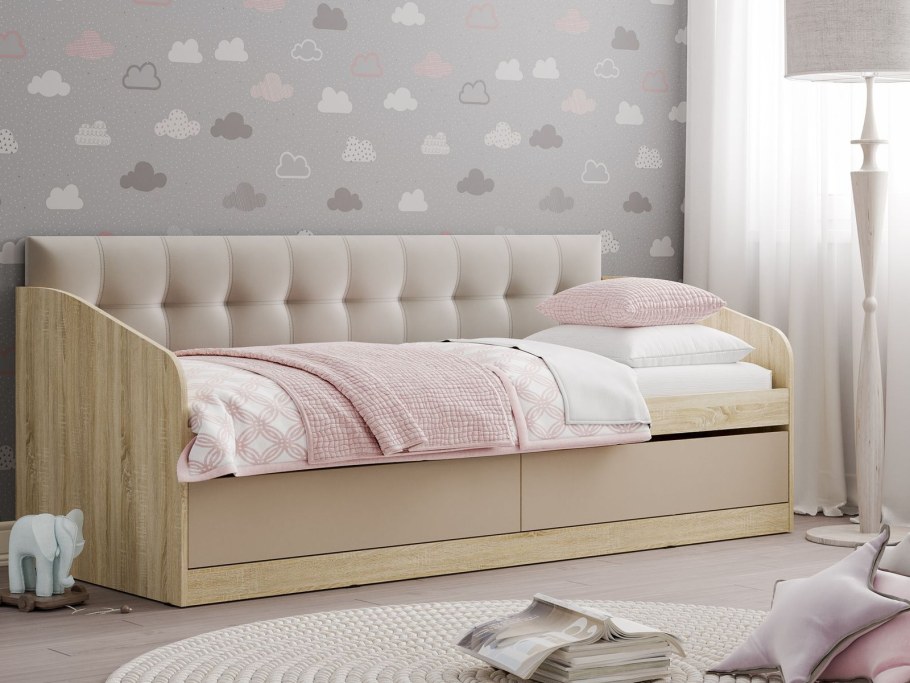 Кровать НМ 008.63 акварель