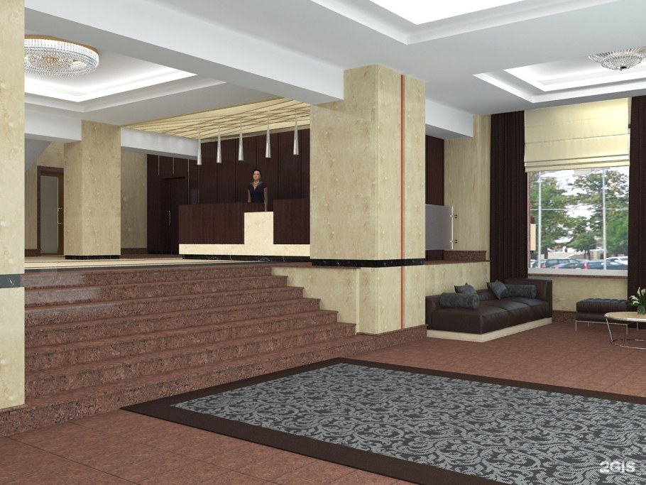 Гостиница Башкортостан Уфа внутри