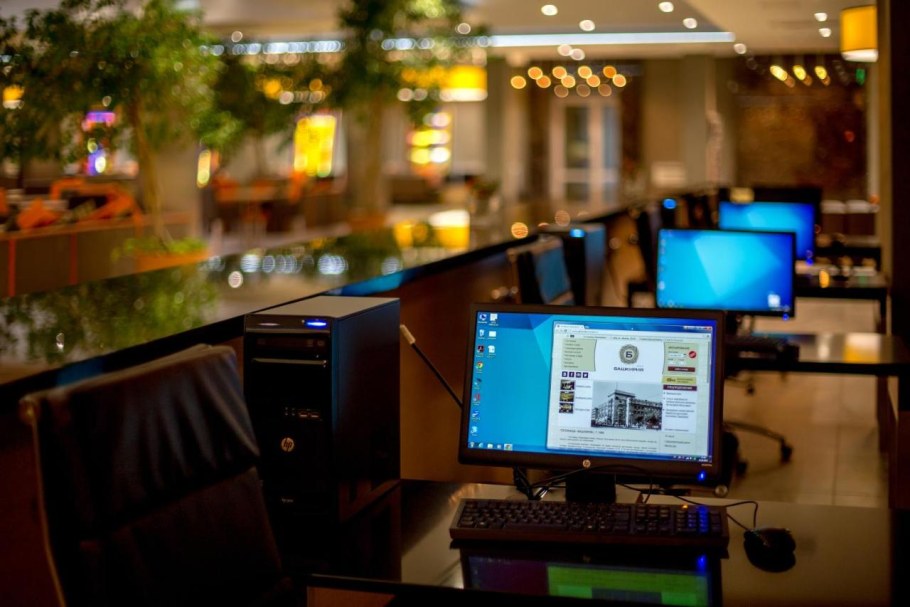 Стойка регистрации в гостинице Башкортостан