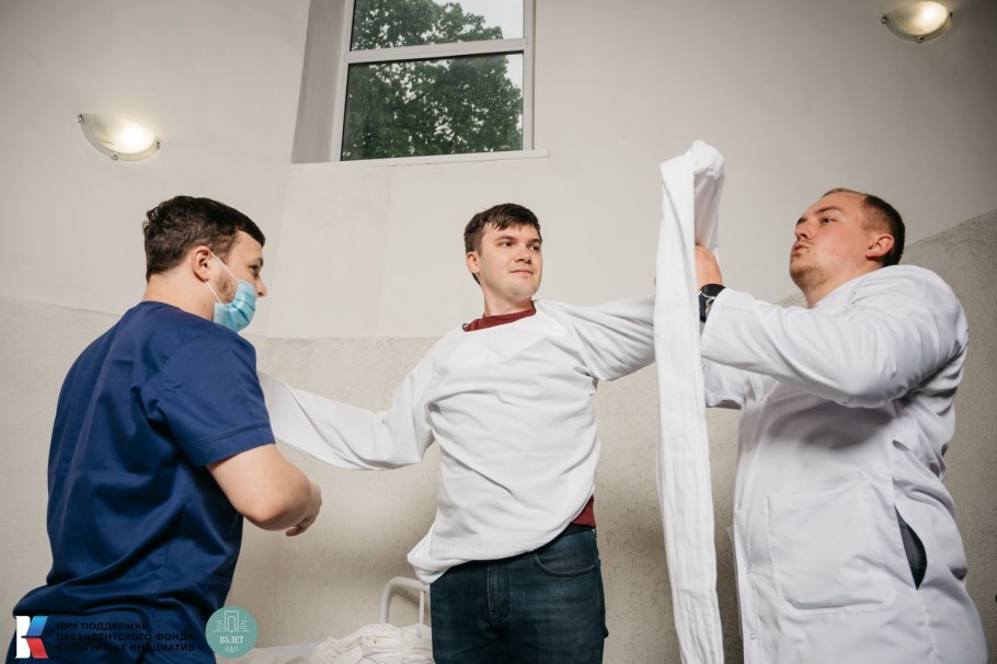 Пациенты психиатрической больницы