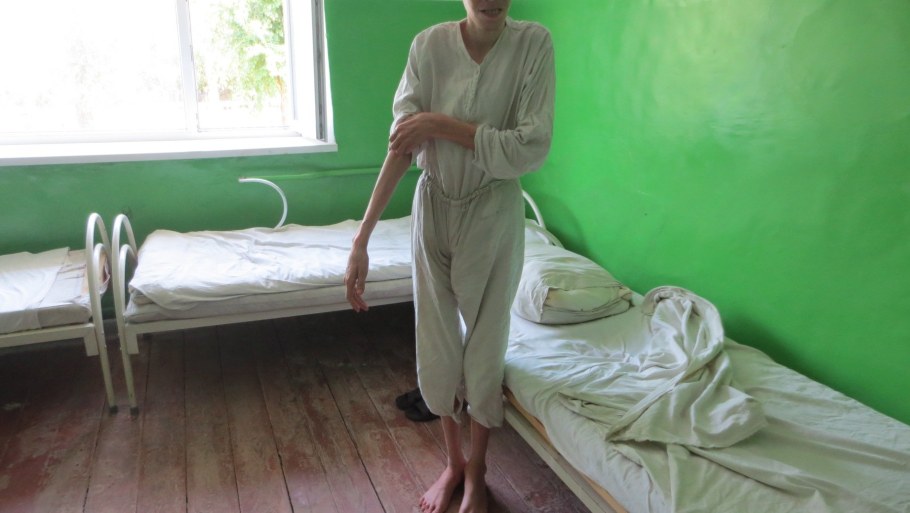 Люди в психиатрической больнице