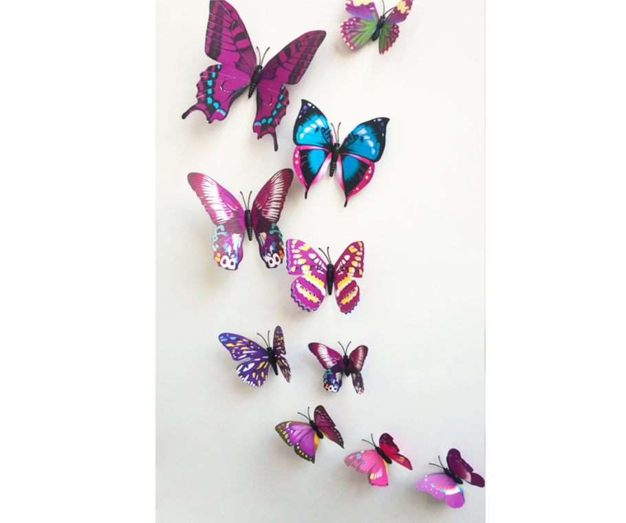 3d бабочки wg368