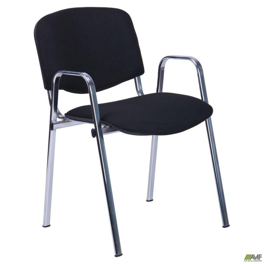 Стул офисный изо Фабрикант ТК-1 (черная) 530x600x790