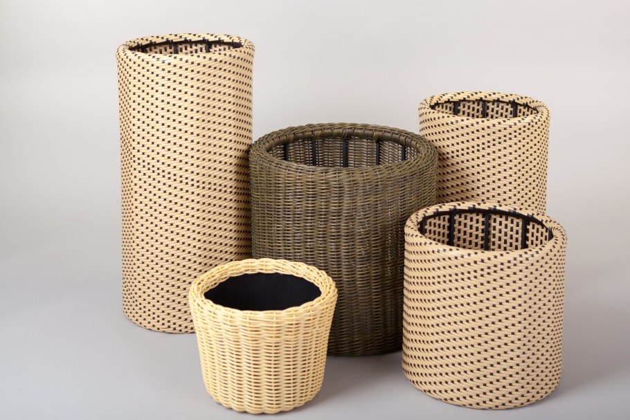 Плетение корзин из полиротанга