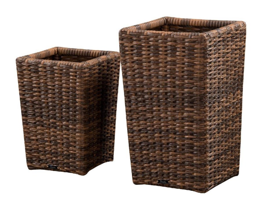 МАКСИДОМ кашпо ротанг