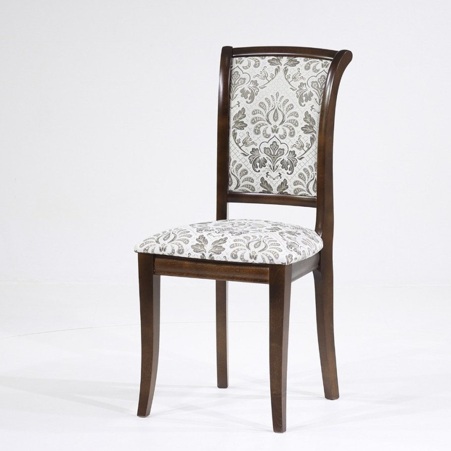 Стул Opera MK-1258-TB ткань h107-16 53х45х97 см темный орех