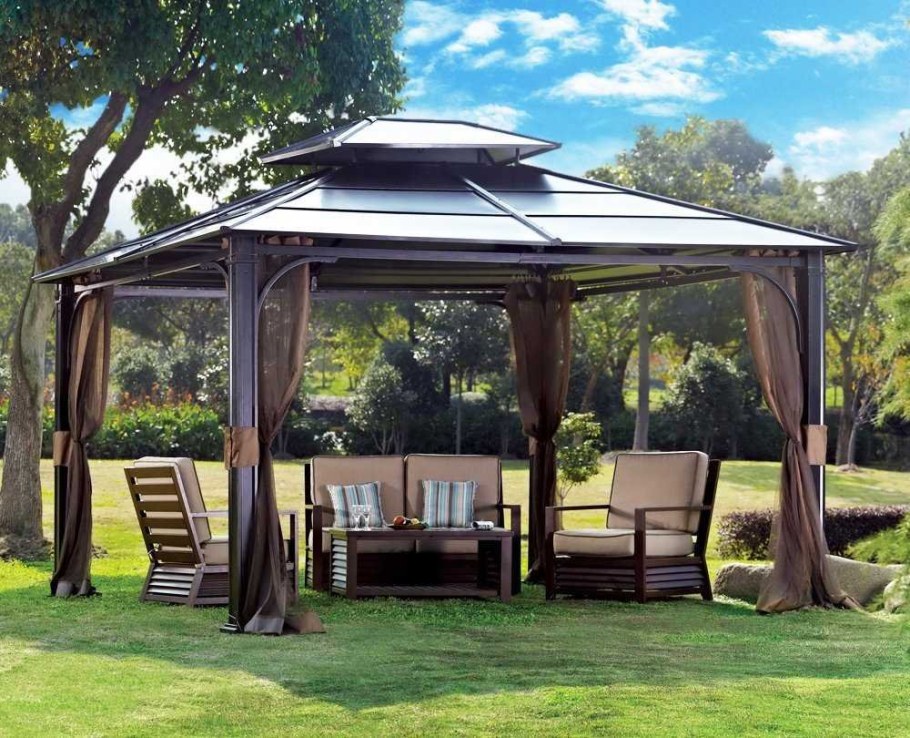 Шатер 3.5 на 5.3 Steel Gazebo