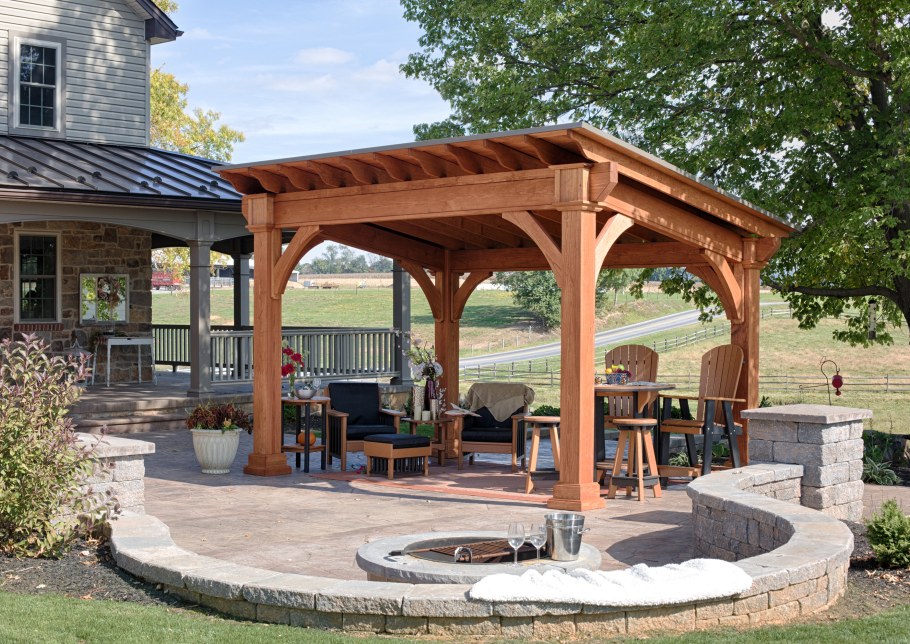 Красивые беседки