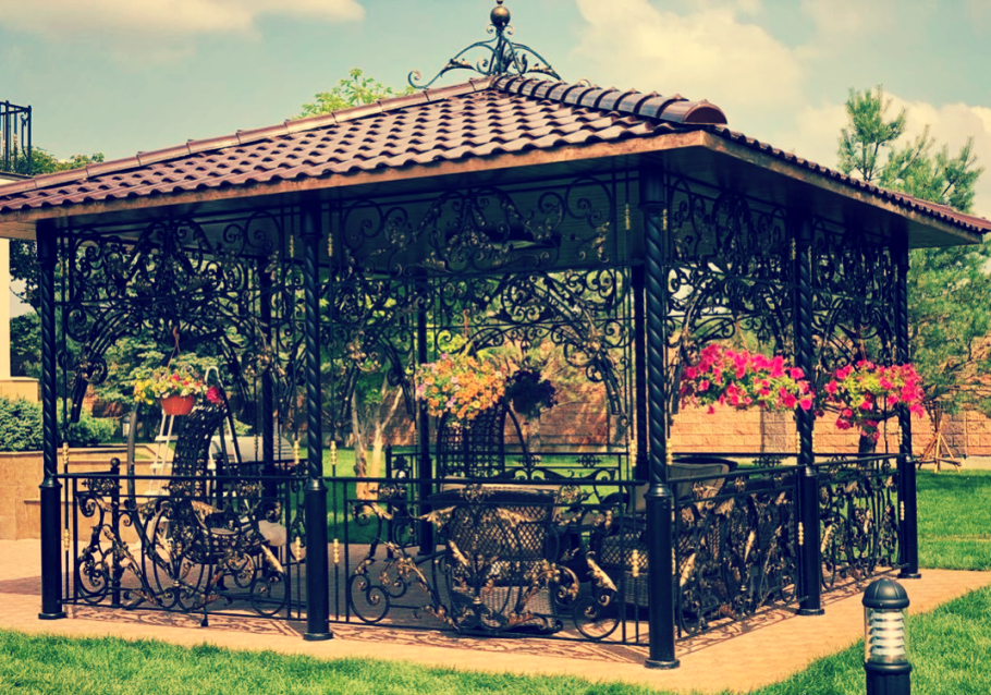 Кованые беседки АМД