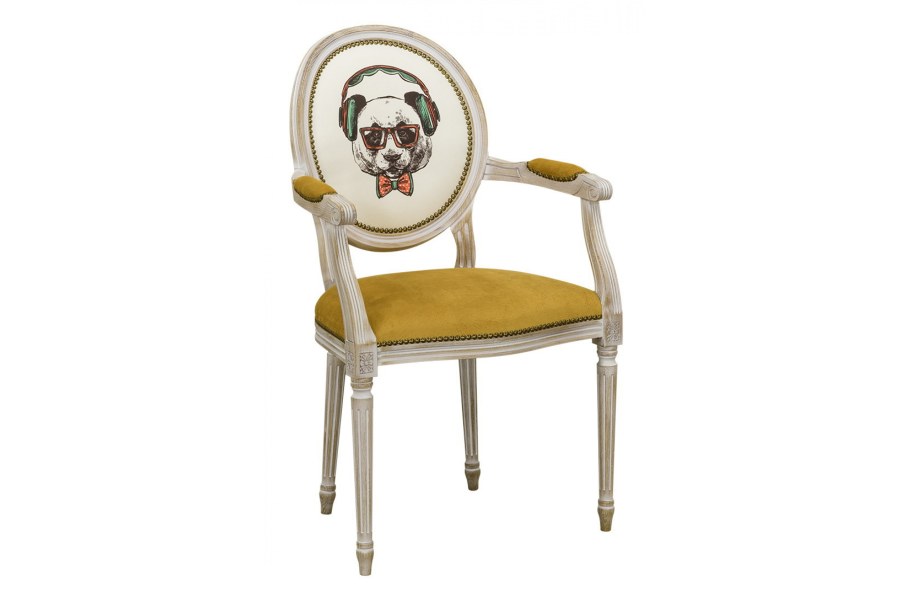 Стул Ch-SC орех ткань f 100-1