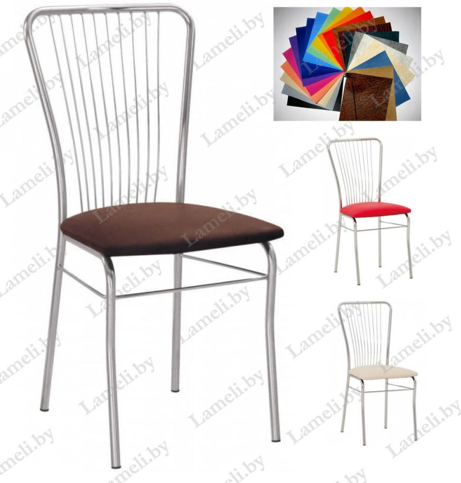 Стул Цезарь хром кухонный