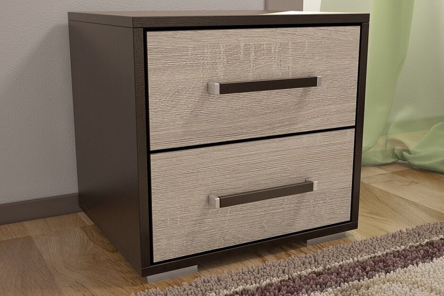 Прикроватная тумба дуб Wenge / Aurum