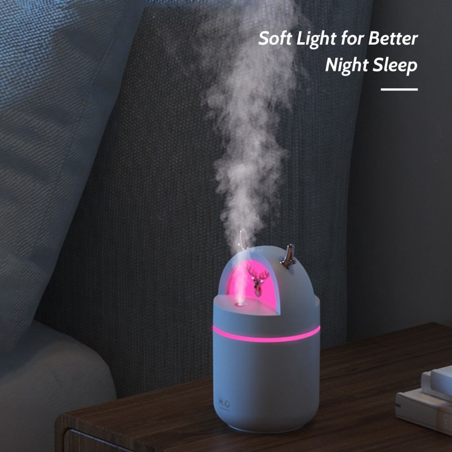 Raining Night Light Aromatherapy Humidifier