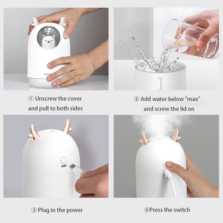 Увлажнитель воздуха Humidifier милый питомец