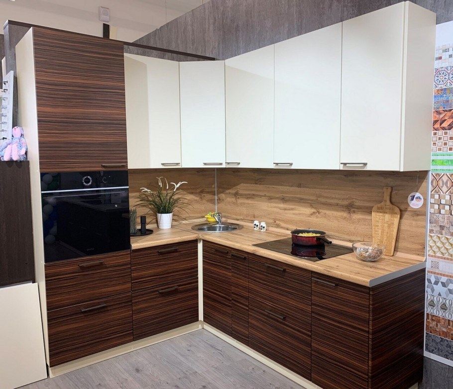 Кухня Эра зебрано