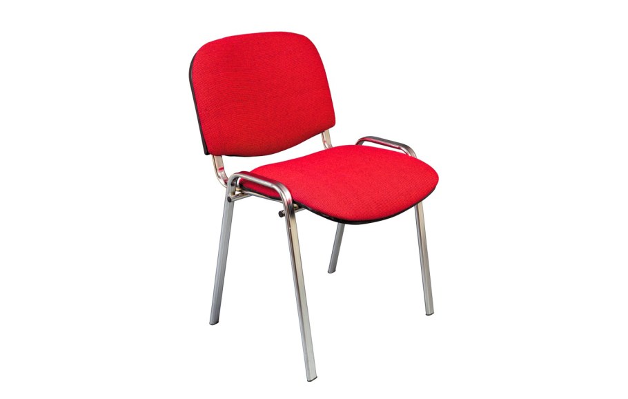 СПРФ стул "ИСО хром ru" (53*61h82) (c-11) (черный)