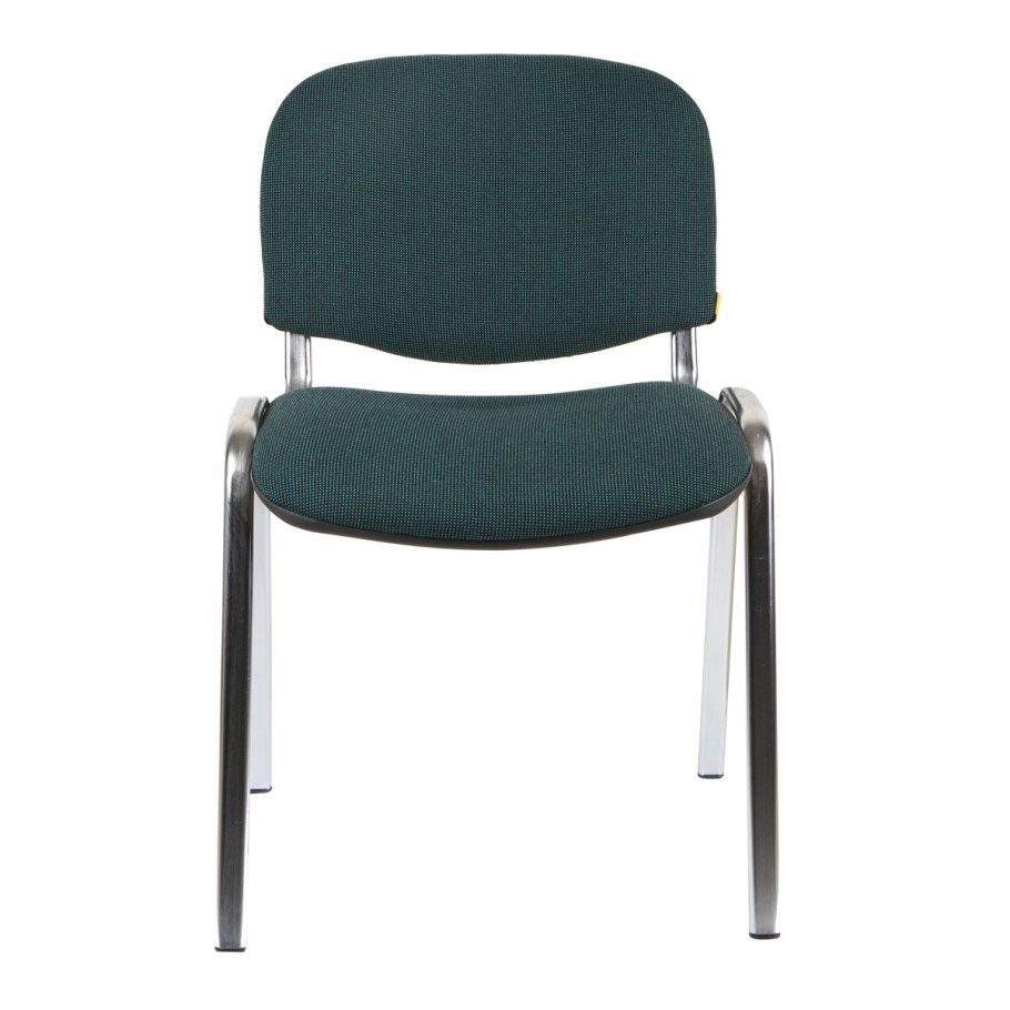 СПРФ стул "ИСО хром ru" (53*61h82) (v-04) (иск.кожа, черный)