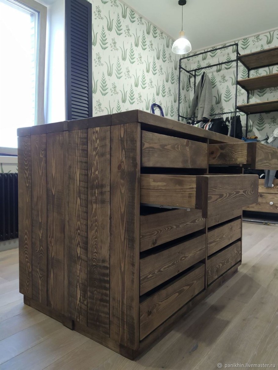 Ящик комодный массив сосны