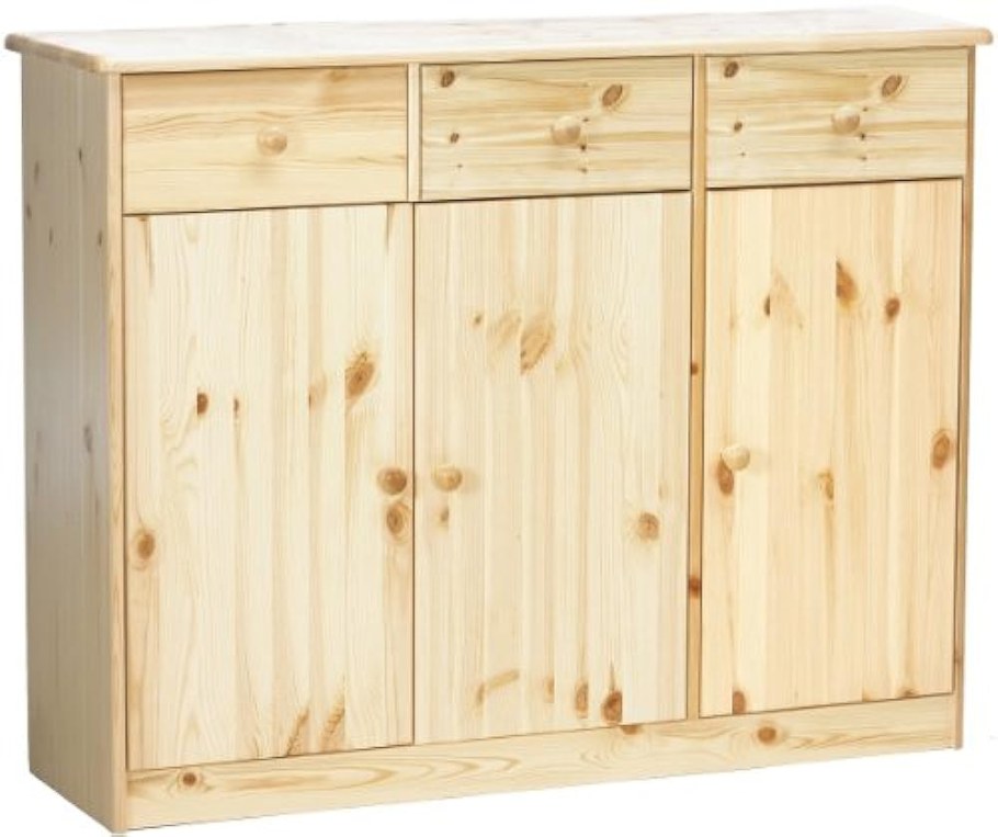 Комод из дерева с дверцами