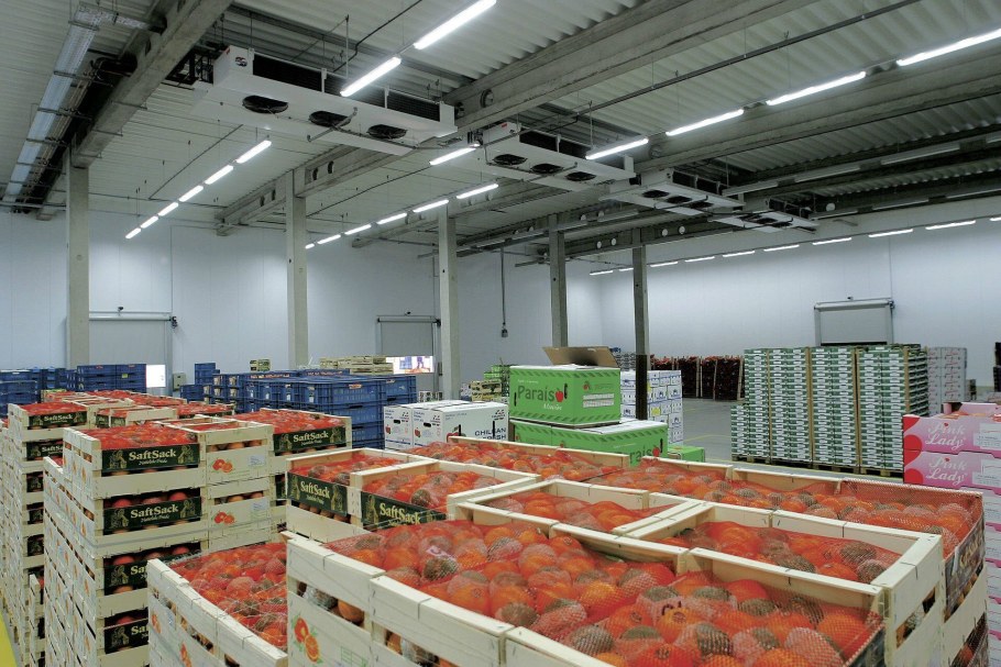 Оборудование для овощехранилища 580м3