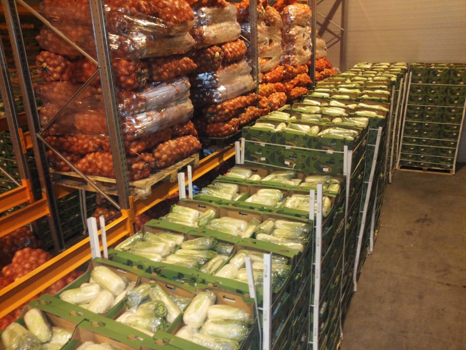 Склад овощей