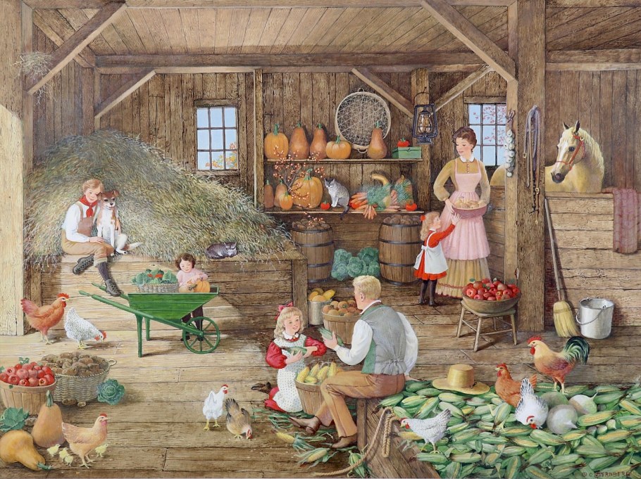 Сбор урожая для детей