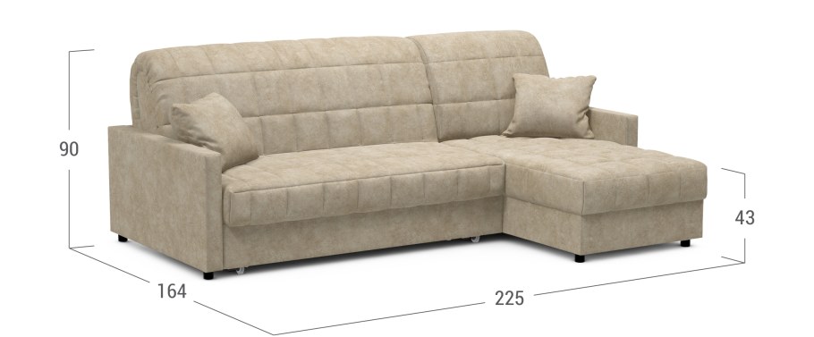 Диван аккордеон Даллас 018 моон ТРЕЙД