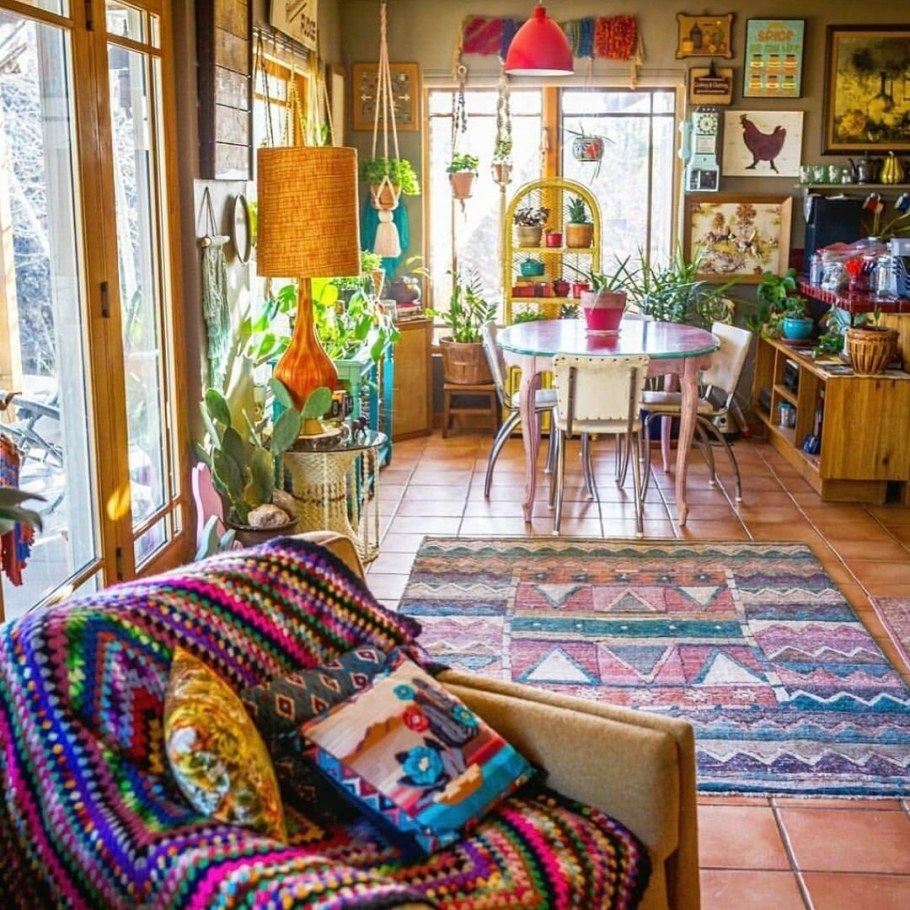 Нео бохо интерьер