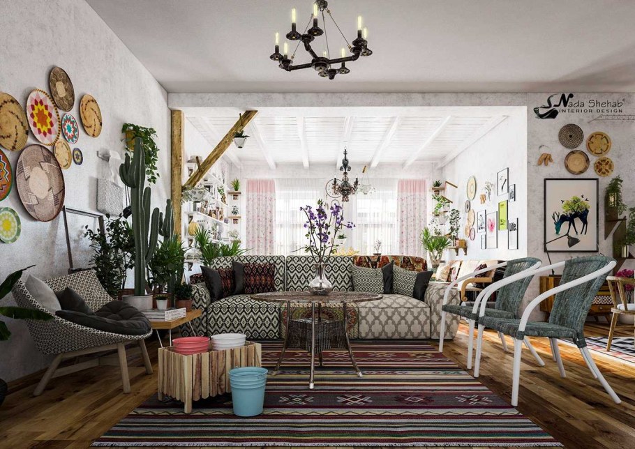 Стиль Скандинавский Шик и бохо Шик