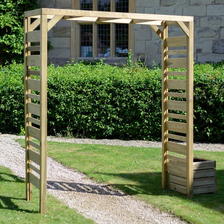 Арка Садовая деревянная
