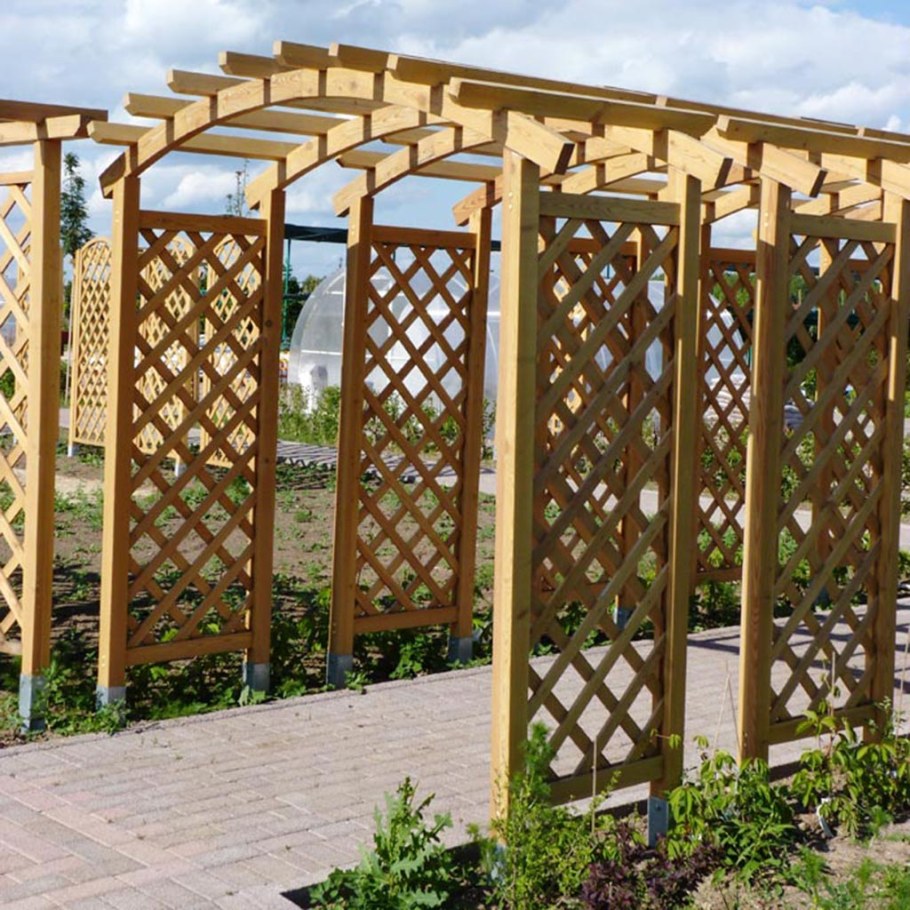 Пергола из дерева