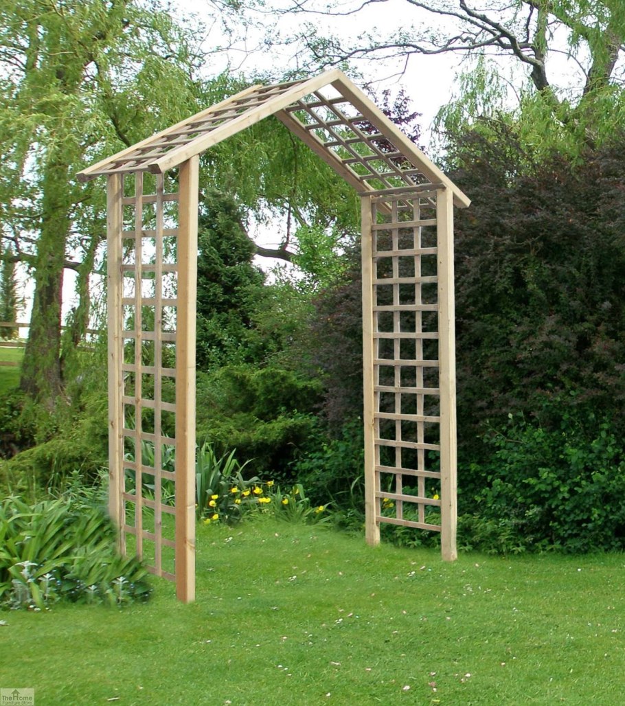 Арка Садовая деревянная
